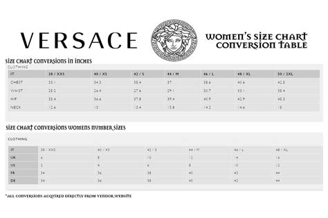 versace ring size conversion|where to buy Versace jewelry.